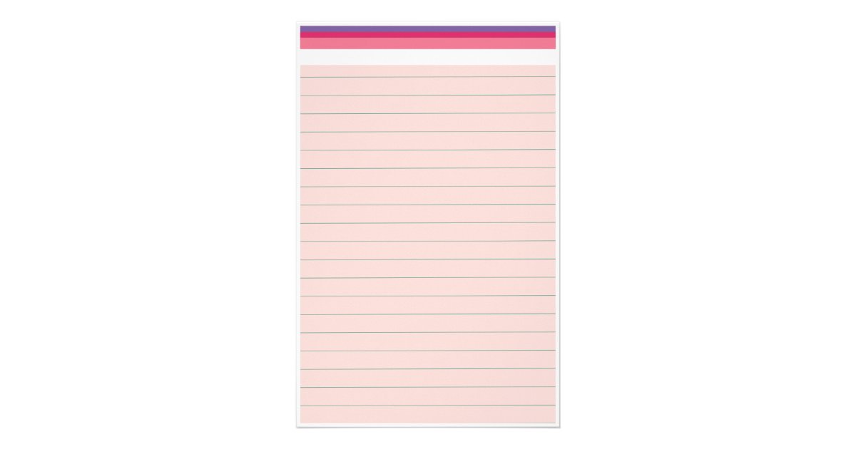 pink-lined-paper-stationery-zazzle