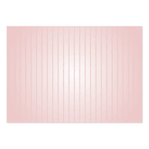 Pink Lines - Chubby Business Card Template (back side)