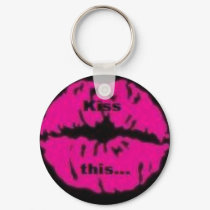 Pink Lips keychains by darshe40 Pink Lips keychains