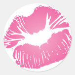 Pink LIps Stickers