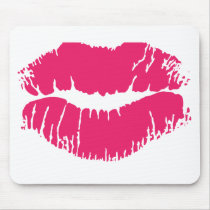 Pink Lipstick Mousepad