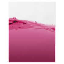 Pink liquid wave full color flyer