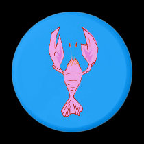 Pink Lobster magnets