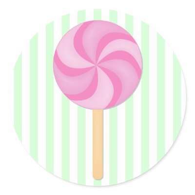 pink lollipops