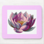 Pink Lotus Blossom Mouse Pad