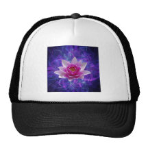 Pink lotus flower and meaning mesh hats