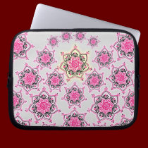 Pink Lotus Laptop Bag laptop sleeves
