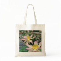 "Pink Lotus Lilies" Budget Bag by CaroleArt "Pink Lotus Lilies" Budget Bag