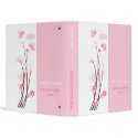 Pink Love Birds Spring Flowers Baby Album binders