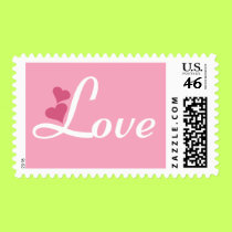 Pink Love stamps