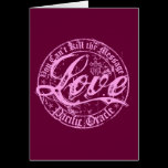 Pink LOVE- You Can't Kill the Message cards