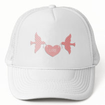 Pink Lovebirds Hat