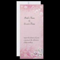 Pink Magnolia invitations