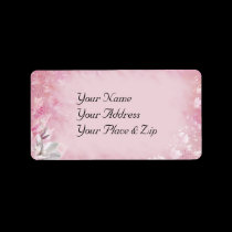 Pink Magnolia labels