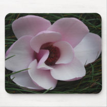 Pink Magnolia Mousepad by dlgray Pink Magnolia Mousepad