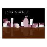pink Makeup artist Business Cards business cards