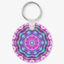 Pink Mandala keychains