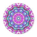 Pink Mandala magnets
