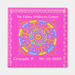 Pink Mandala Magnet 2