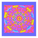 Pink Mandala Poster posters by INTHEPRESENT Pink Mandala Poster posters