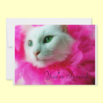 Pink Mane invitations by JCatGarden Pink Mane invitations