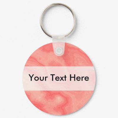 Pink Marble Keychain by artberry