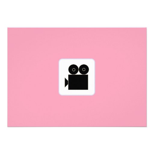 Pink Marquis - Birthday Movie Party Invitations