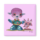 Pink Marteenie Magnet