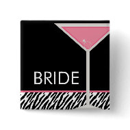 Pink Martini and Zebra Pattern zazzle_button