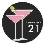 Pink Martinis stickers