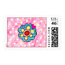 Pink Me BonBon Postage Stamp