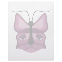 Pink Meow Mask Personalized Letterhead