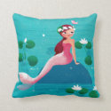Pink Mermaid Cushion Pillow