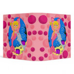 Pink Mermaid Dolphin 1.5" Avery Binder