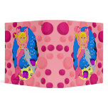 Pink Mermaid Dolphin 2" Avery Binder