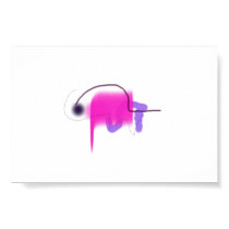 Pink Microbe posters