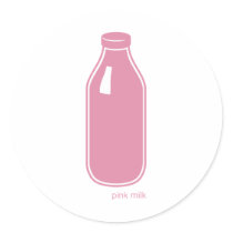 Pink Milk sticker by surrealitee Pink Milk sticker