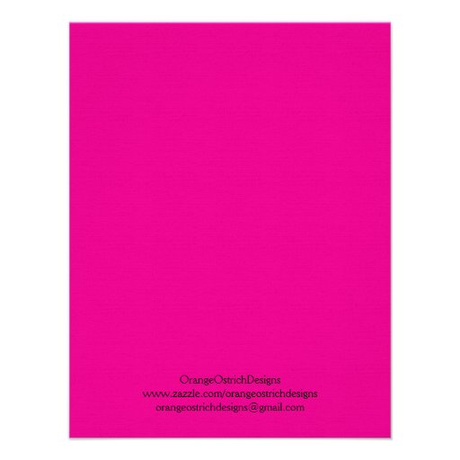 Pink Monogram Rehearsal Dinner Invitation