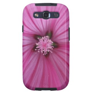 Pink Morning Glory ~ Macro Photography Samsung Galaxy S3 Case