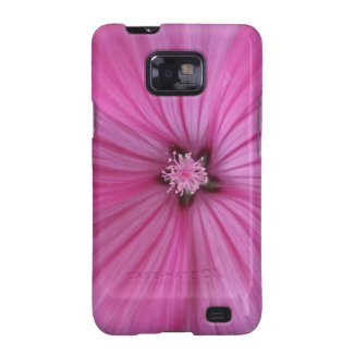 Pink Morning Glory ~ Macro Photography Samsung Galaxy SII Cover