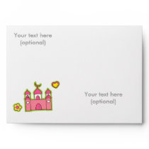 Pink Mosque Envelope envelopes