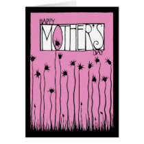 Pink Mother's Day Card cards