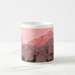 Pink Mountain mugs