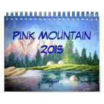 Pink Mountain Painting 2015 Calendar Small 2 Page Pink Mountain Painting 2015 Calendar Small 2 Page