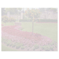 Pink Muir Gardens, Toronto, Ontario flowers Personalized Letterhead