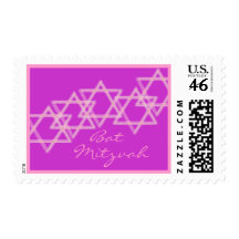 Pink Multi-Star Stamp