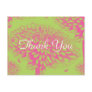 Pink Mum Thank You Post Card