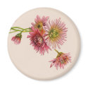 PINK MUMS by SHARON SHARPE magnets by sharonsharpe PINK MUMS by SHARON SHARPE magnets