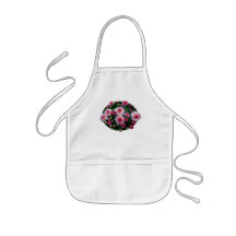Pink Mums with Buds Aprons