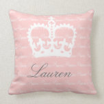 Pink-n-White Princess Pillows